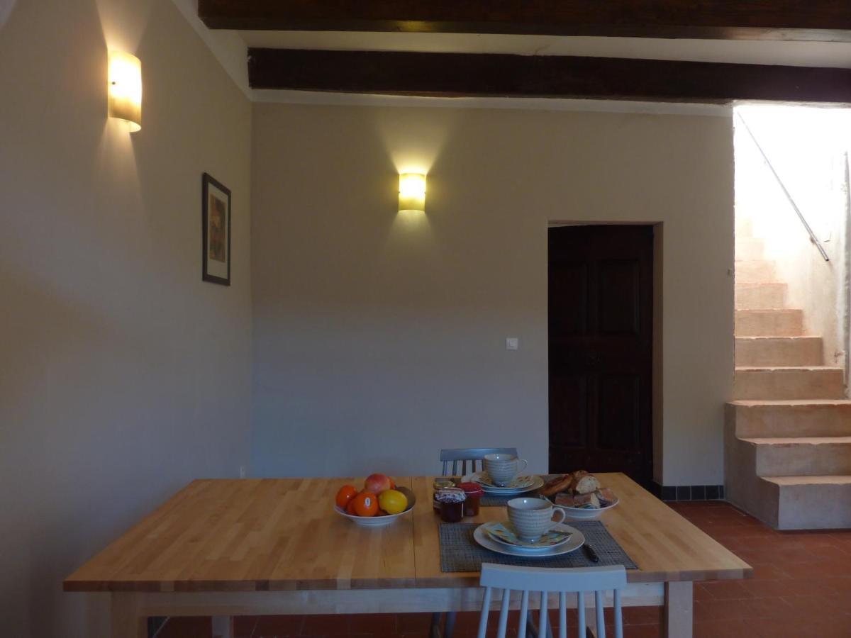 Bed and Breakfast Le Ciel Par-Dessus Le Toit Salavas Exterior foto